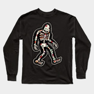 Day of the Dead Bigfoot Long Sleeve T-Shirt